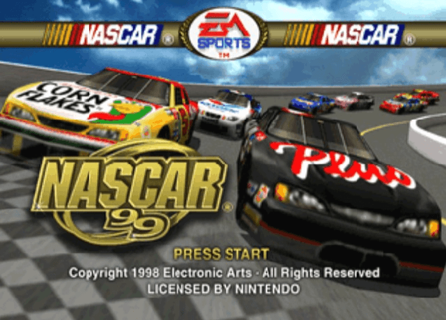 NASCAR 99 screenshot 5 for Nintendo 64